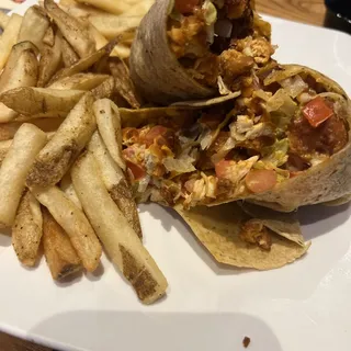 Ranchero Chicken Wrap