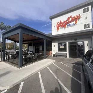 Indoor and Outdoor shaded seating available