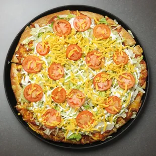you must try the Taco Pizza!