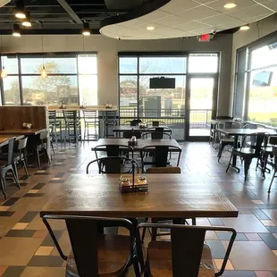 Half of the Dining Area