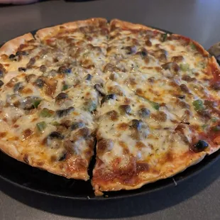 The Works on Thin Crust