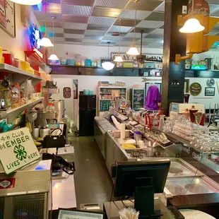 sushi and sashimi, interior