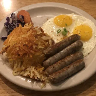 2 Egg Breakfast with Meat