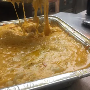 Baked cheese and mac