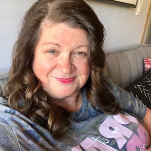 Right after getting my hair done