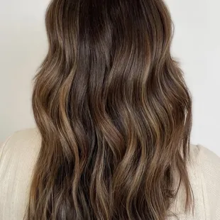 Brunette balayage