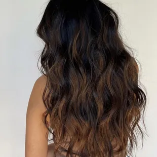 Chocolate balayage