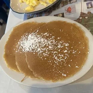 Plain pancakes