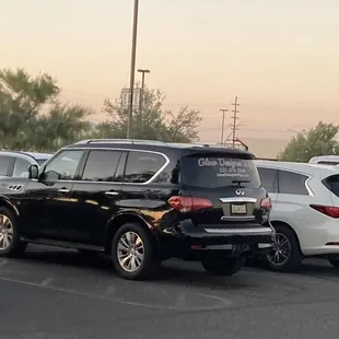 If I was on foot the driver would have killed me. That's how important first row at casino is.