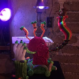 Original works of art are located throughout &quot;glow!&quot;