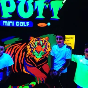 One of the photos from our face painting party!