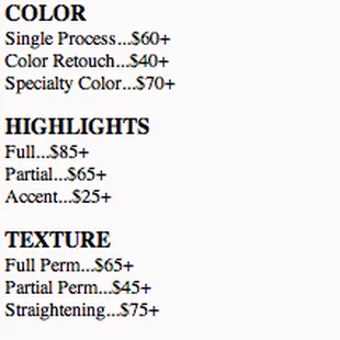 Glow ABQ list of services