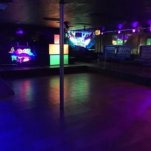 The dance floor