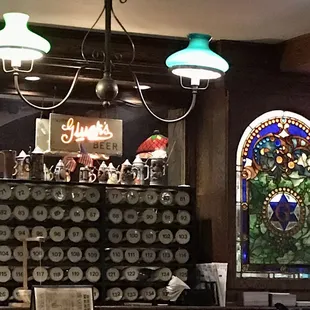 stained glass windows