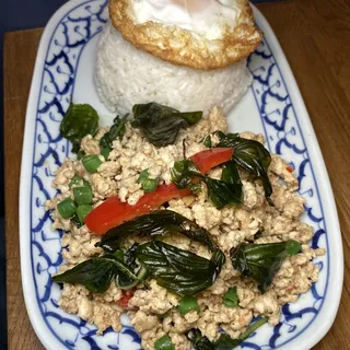 Gra Prow Gai Kai Dow