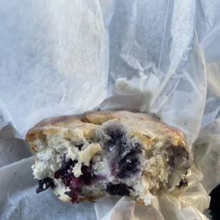 Blueberry biscuit