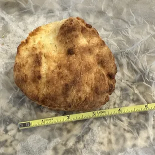 Biscuits are large