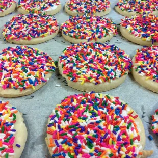 Sugar Cookies with Sprinkles