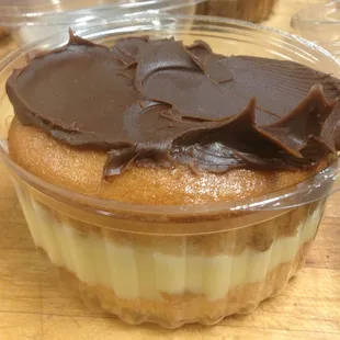 Boston Cream Cupcake