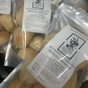 Gluten Free, Egg Free Rustic Bread Rolls