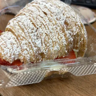 Strawberry Shortcake Croissant