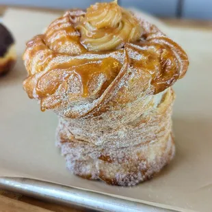 Salted Caramel Butterscotch Cruffin