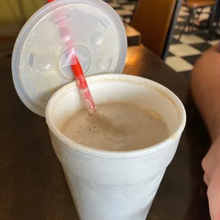 Yum yum chocolate shake to die for!!