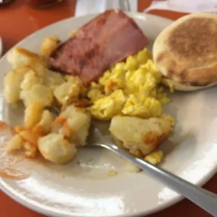 Classic diner plate