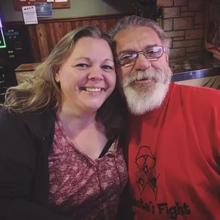 Owners Glenn and Melissa who put the "GM" in the Dog House.