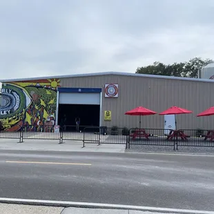 Entrance to the brewery