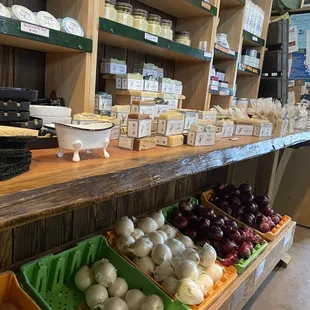 a variety of fruits and vegetables