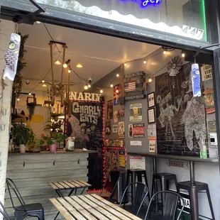 Inside view of restaurant