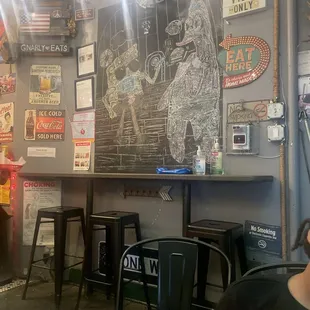 After a long walk around prospect park. We stopped for a new experience at this establishment.