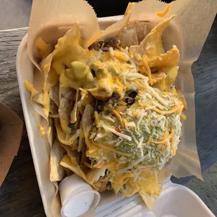 California burrito nachos