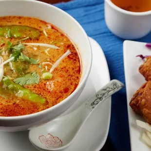 Tom Yum Seafood Soup