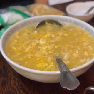 Chicken and Sweet Corn in Cream Soup