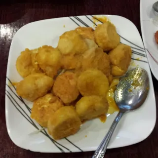 Salted Egg Yolk Shrimp (Shell on)