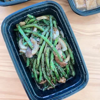 String Beans with Shredded Pork