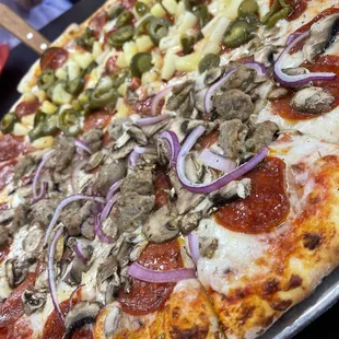 Large Half &amp; Half!