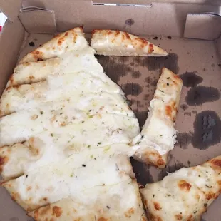 Grub garlic cheesy bread!  Always a winner in our house.