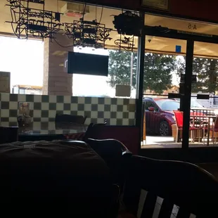 a view of the outside of the restaurant