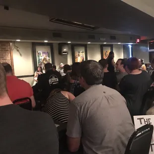 a large group of people