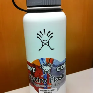 40oz Hydroflask $32.95. Less than online or other places on the island.