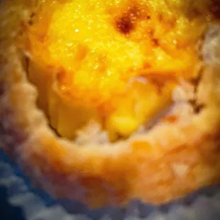 Portuguese egg tart. $1.50 + tip