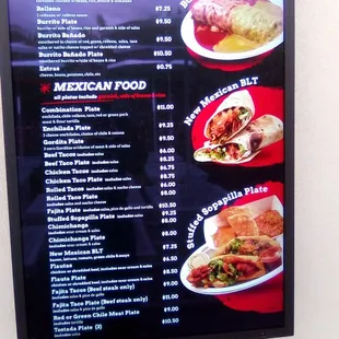 Go Burger&apos;s January 2024 menu.