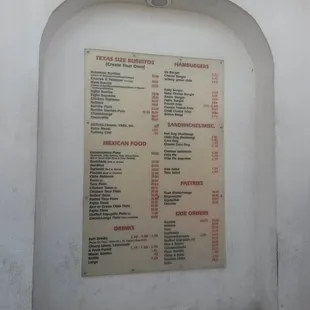 La menu