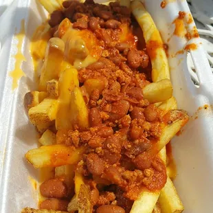 Chili cheese fries