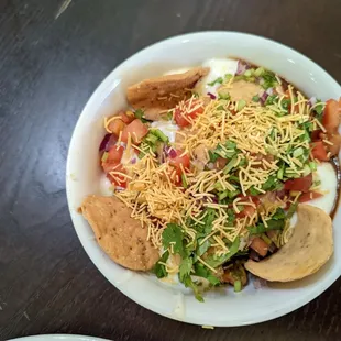 Dahi bhalla papdi chaat