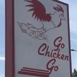 We ate the food to taste to capture a picture but look for this sign!