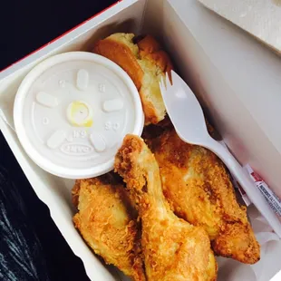 Snack box ~$5 dark meat!
